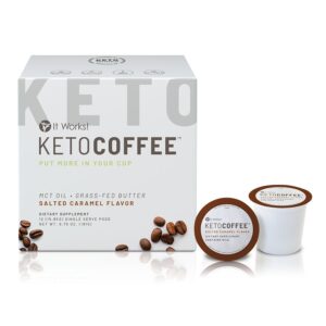 It Works Keto Coffee® Pods Salted Caramel Flavor